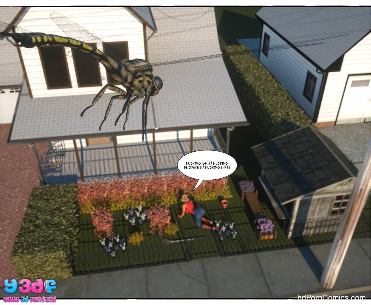 Y3DF- Something is Bugging Me18 free sex comic